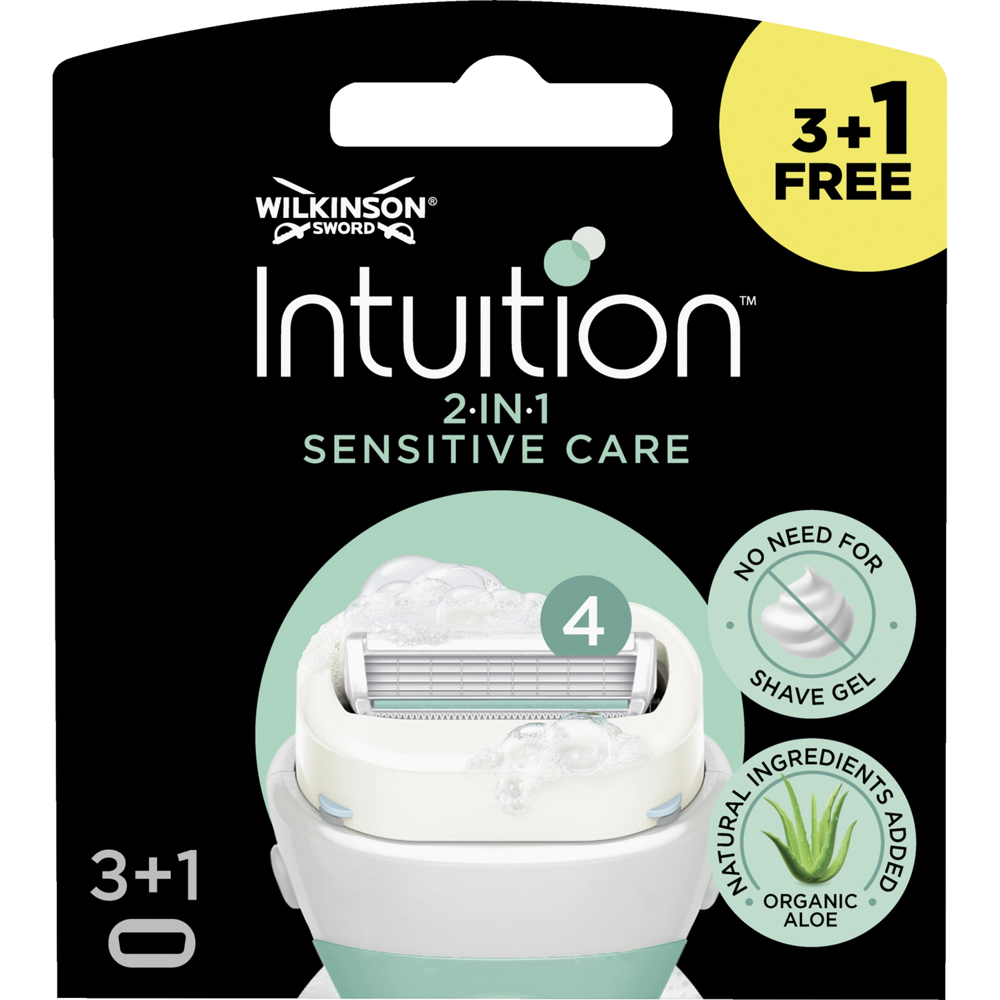 Intuition 2in1 Sensitive Care Rasierklingen